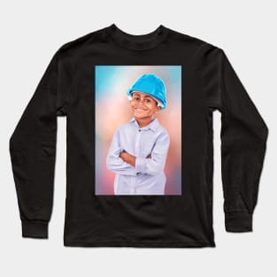 Digital Kid Art 6 Long Sleeve T-Shirt